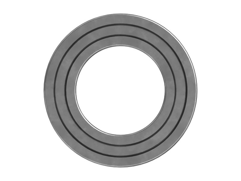 Однорядный шариковый подшипник, наружный диаметр 130 мм