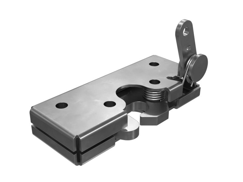 Защелка в сборе в открытом положении