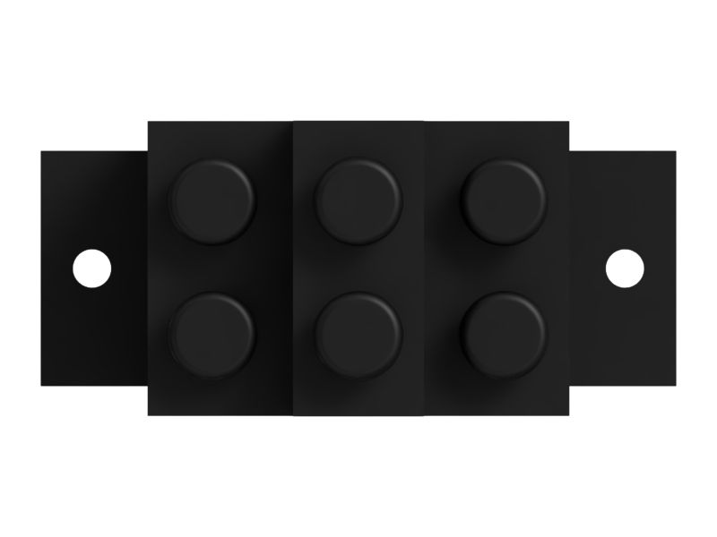 Двухполюсный кулисный переключатель