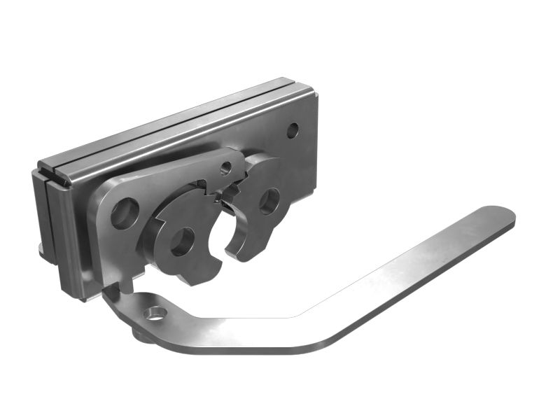 Поворотная защелка расцепного рычага