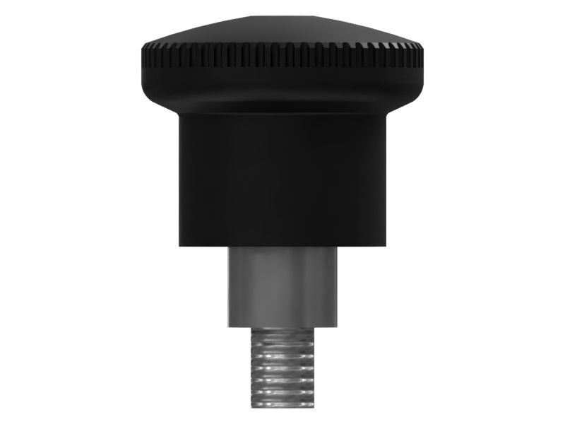 Гладкий стальной штифт с внешним диаметром 25 мм