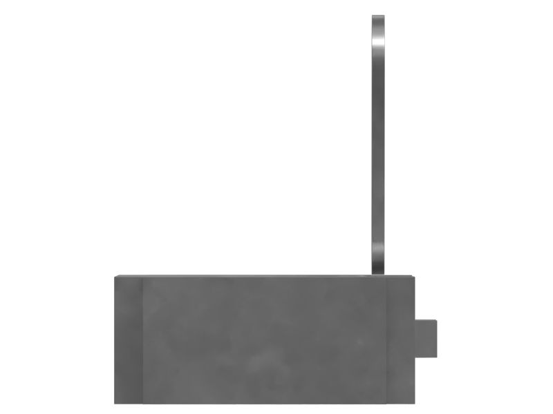 Защелка двери в сборе