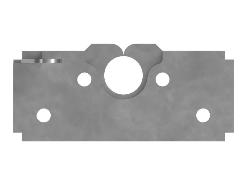 Защелка двери в сборе