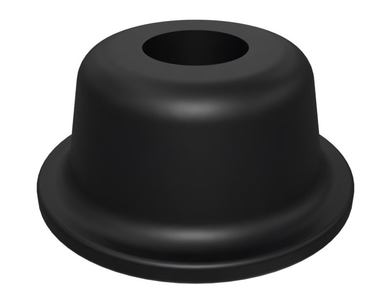 Нейлоновый ролик с одним фланцем