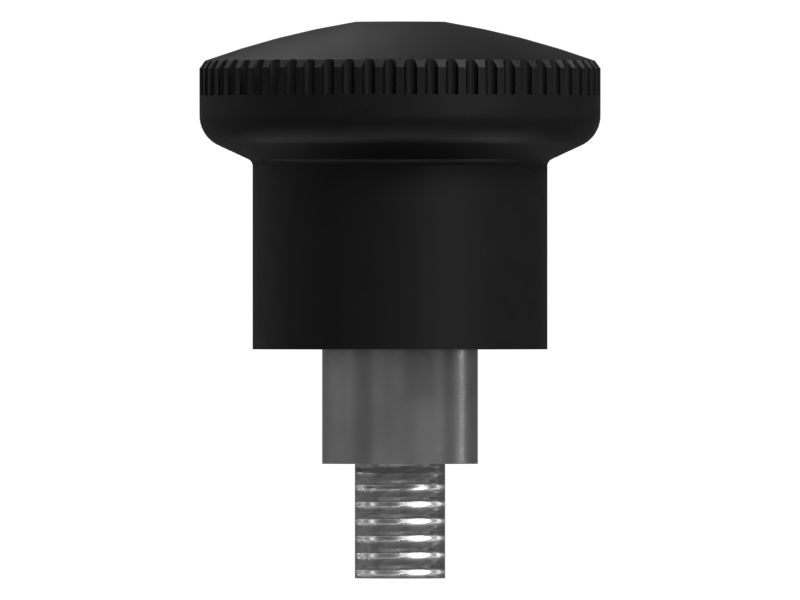 Гладкий стальной штифт с внешним диаметром 25 мм