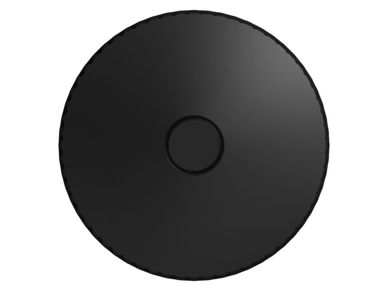 Гладкий стальной штифт с внешним диаметром 25 мм