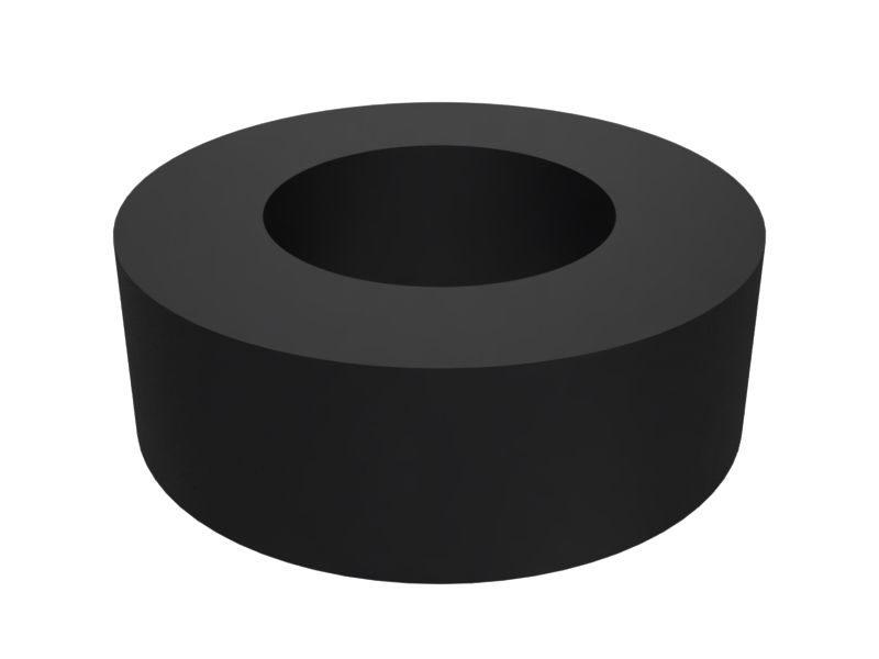 4V-1718: Металлическая прокладка крепления цилиндра системы рулевого управления