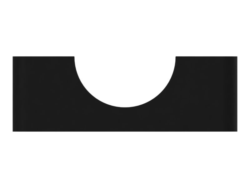 Монтажный хомут длиной 76,2 мм