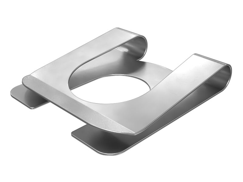 Крепежный зажим штока