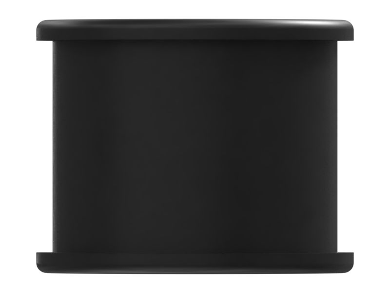 Резиновое двубортное уплотнение, внутренний диаметр 56 мм