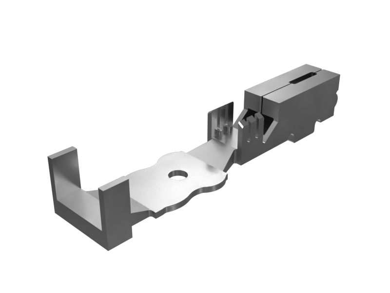 Разъем с плоским контактом (калибр 16-18)