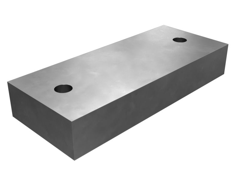 125-9738: Стальной блок гидроаккумулятора