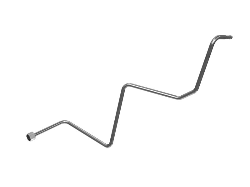 Топливный патрубок с несколькими изгибами в сборе