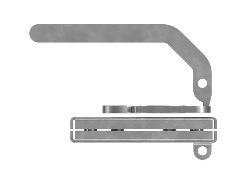 Поворотная защелка расцепного рычага
