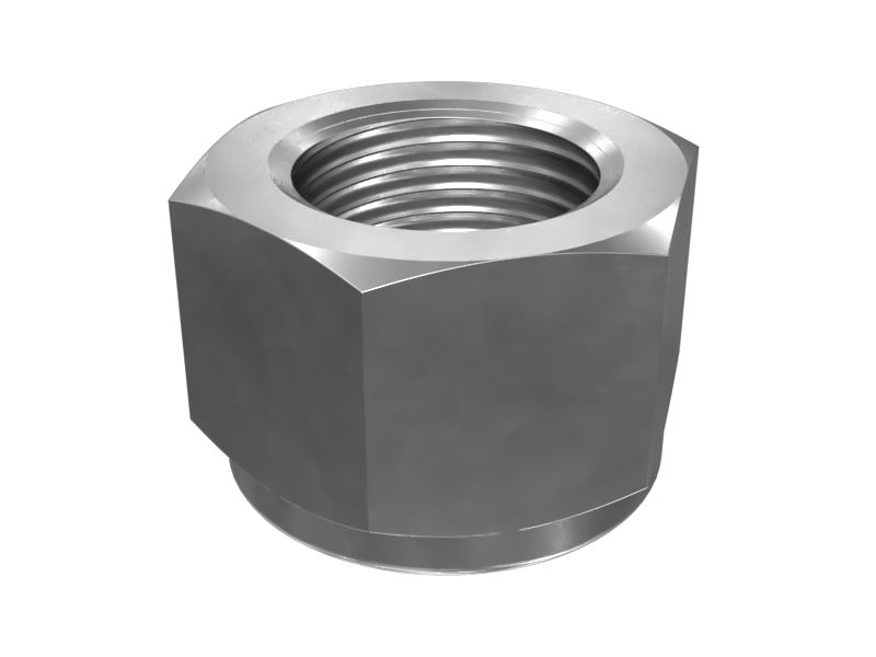 6J-5730: 1 1/8-12-3B Гайка самоконтрящаяся цилиндра системы рулевого управления