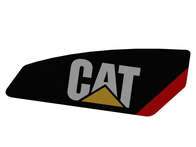 Идентификационная наклейка Cat