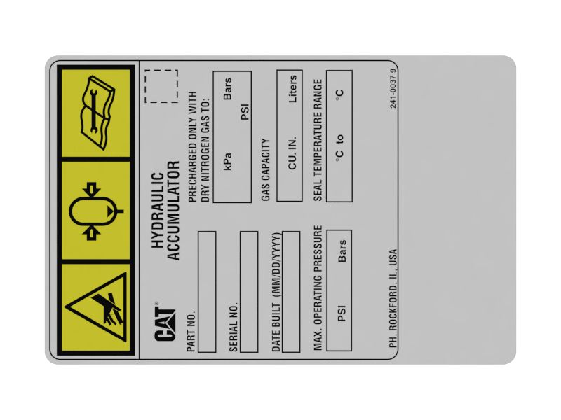 Наклейка с предупреждением