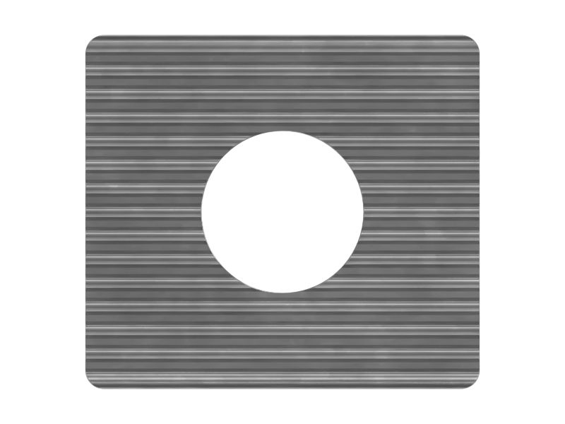 Шайба с насечкой