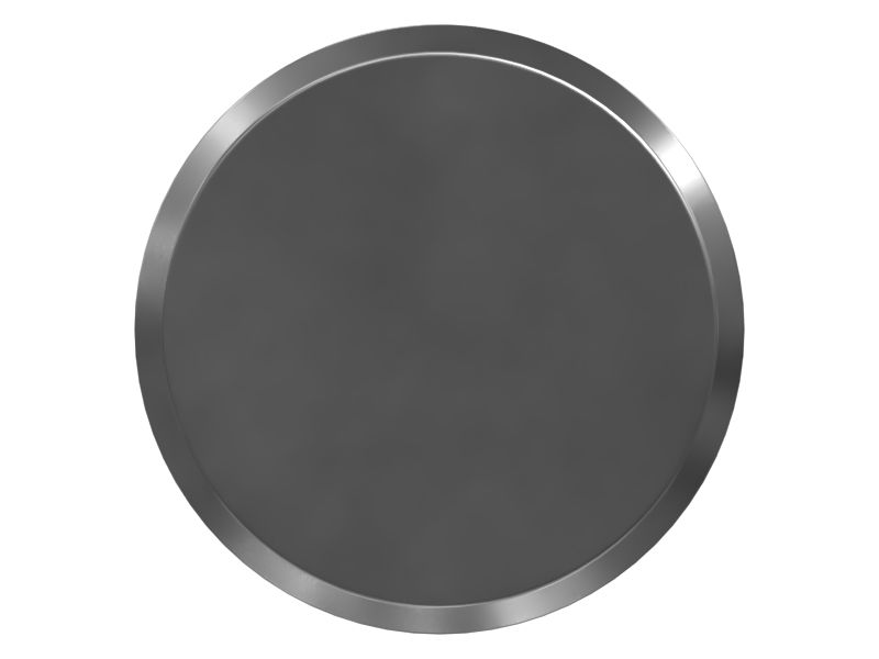 Стальной установочный штифт с торцом с фаской, длина 36 мм