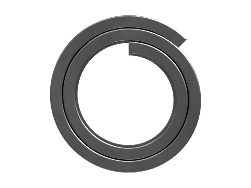 Длинный спиральный пружинный палец 40,00 мм