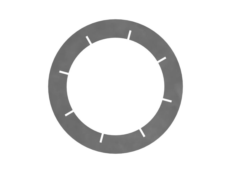 1 Внутренняя зубчатая стопорная шайба 3/8