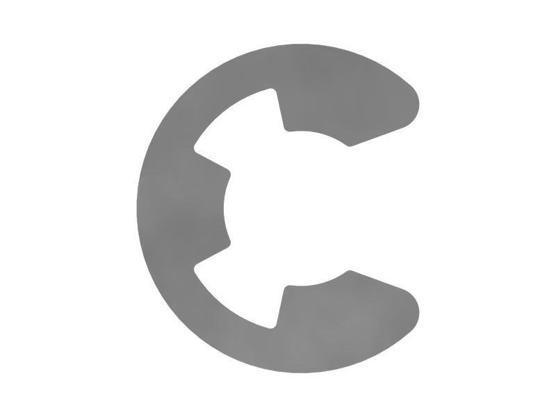 0,508 Толстый зажим двери кабины для сдвижного окна