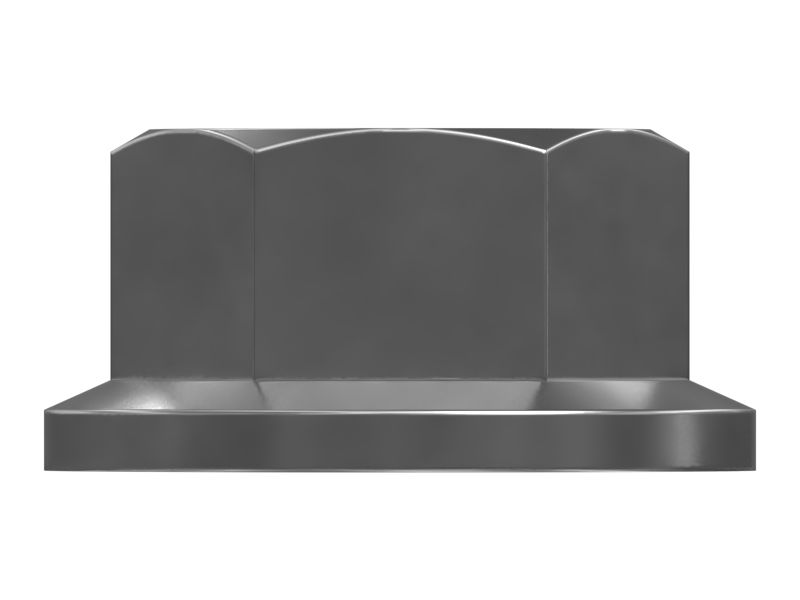 Шестигранная фланцевая гайка M6 x 1 мм