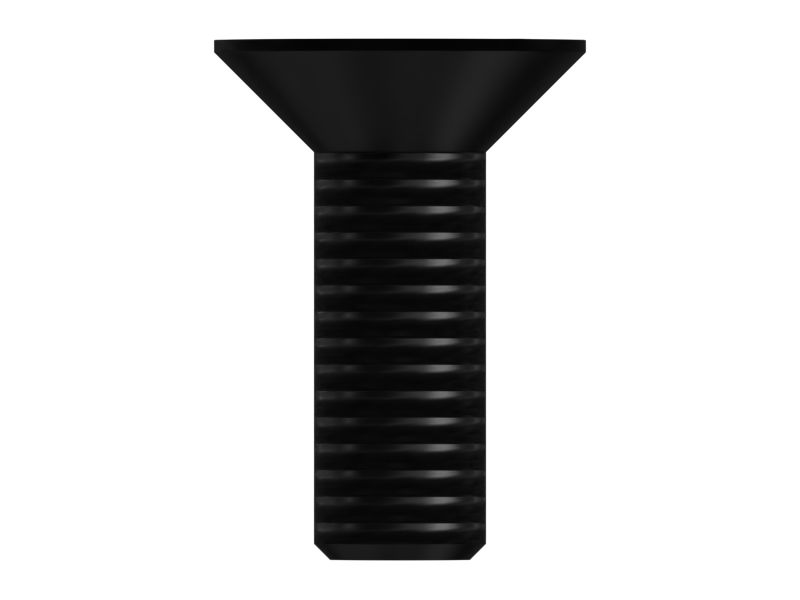 Винт с плоской головкой длиной 13 мм