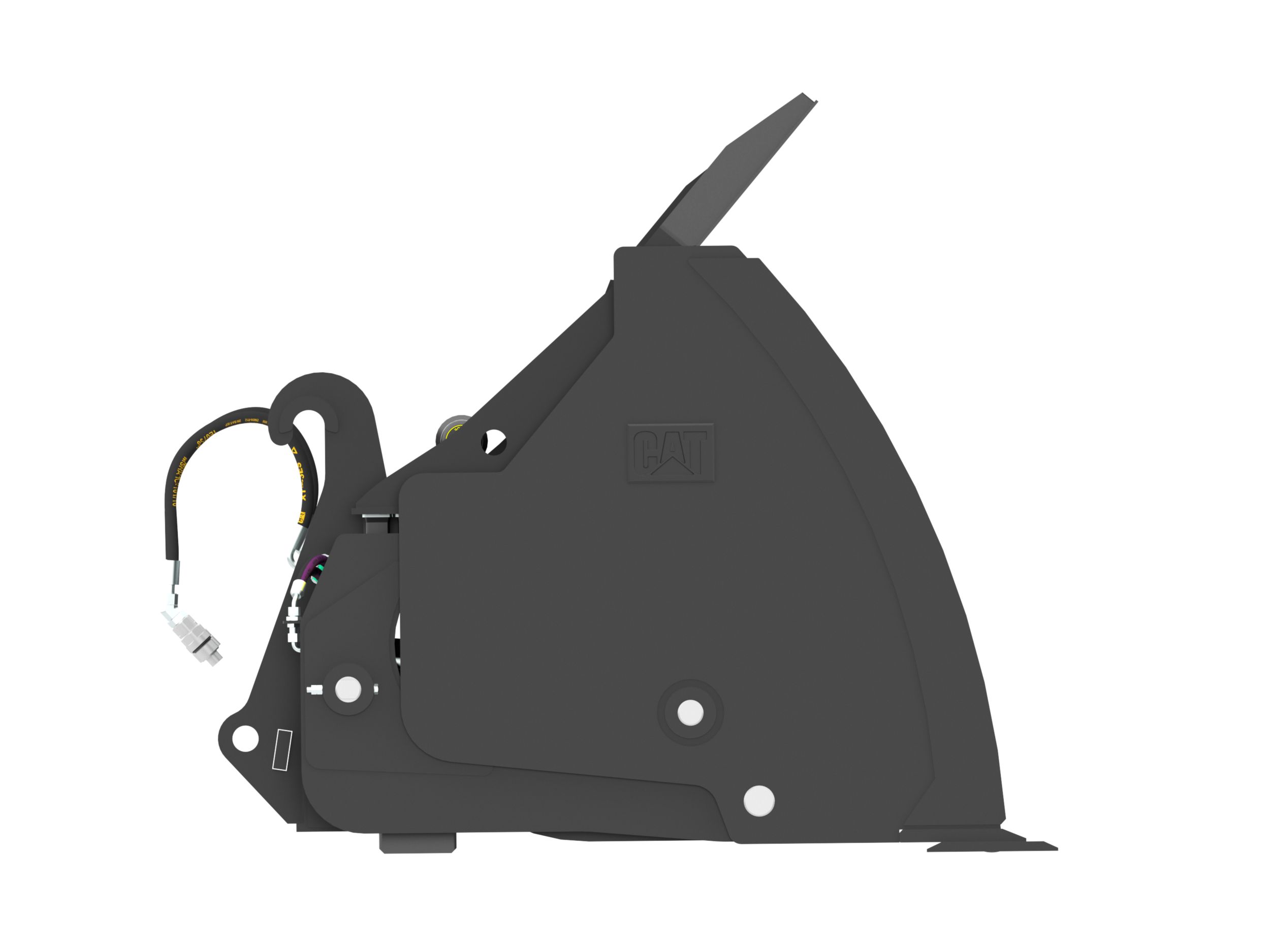 Ковш 2,1 м3 (2,7 ярда3), устройство стандарта ISO, режущая кромка с болтовым креплением