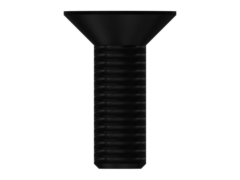 Винт с плоской головкой длиной 13 мм