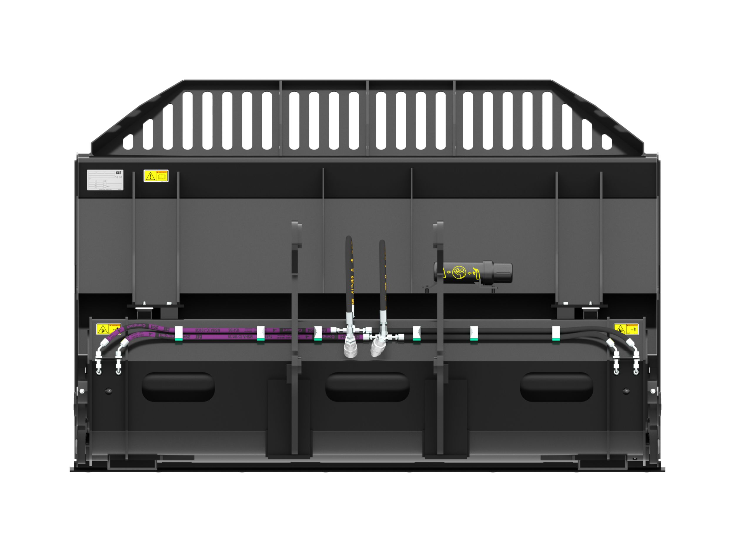 Ковш 2,5 м3 (3,3 ярда3), устройство смены навесного оборудования IT, режущая кромка с болтовым креплением