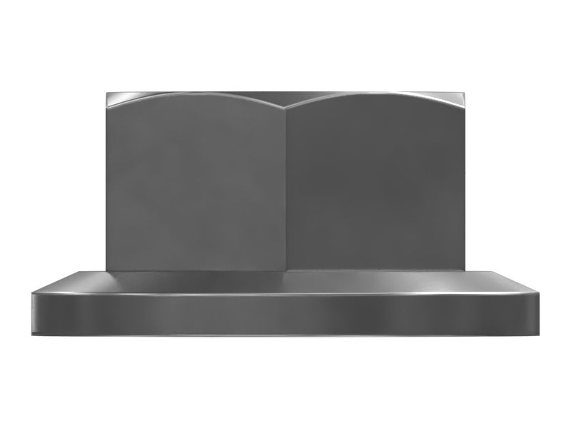 Шестигранная фланцевая гайка M6 x 1 мм