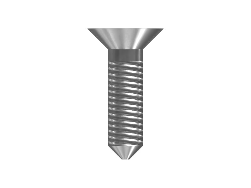 ВИНТ С ПЛОСКОЙ ГОЛОВКОЙ