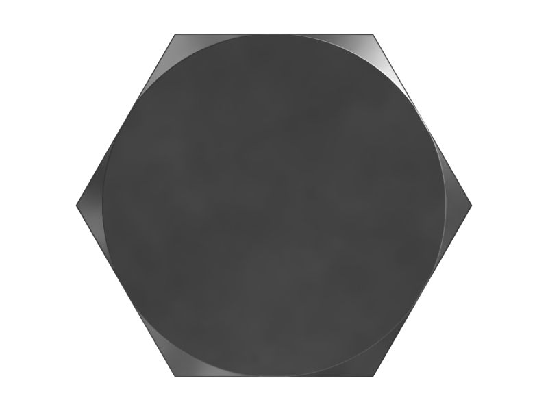 Болт с шестигранной головкой и резьбой M14X2