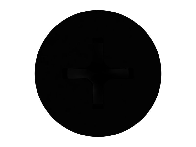 Винт с плоской головкой длиной 13 мм