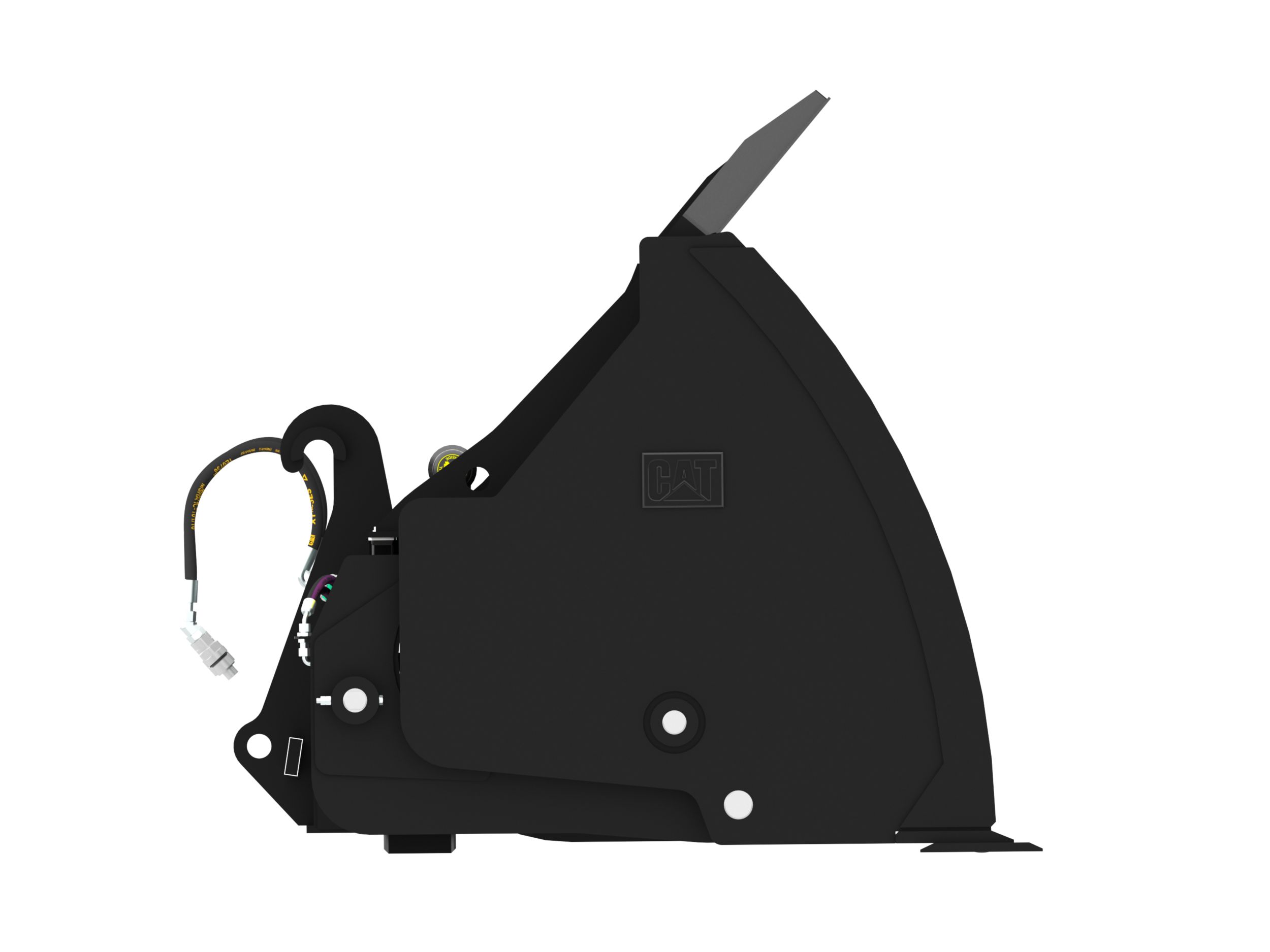 Ковш 2,5 м3 (3,3 ярда3), устройство стандарта ISO, режущая кромка с болтовым креплением