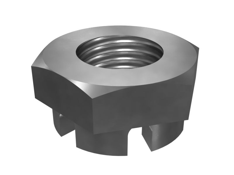 258-9917: КОРОНЧАТАЯ ГАЙКА