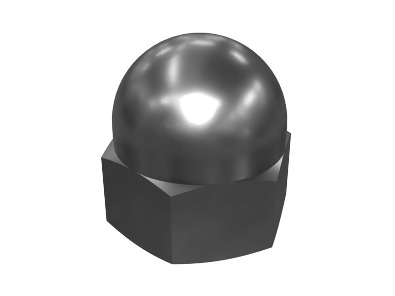 1W-9589: Шестигранная накидная гайка M10X1,5