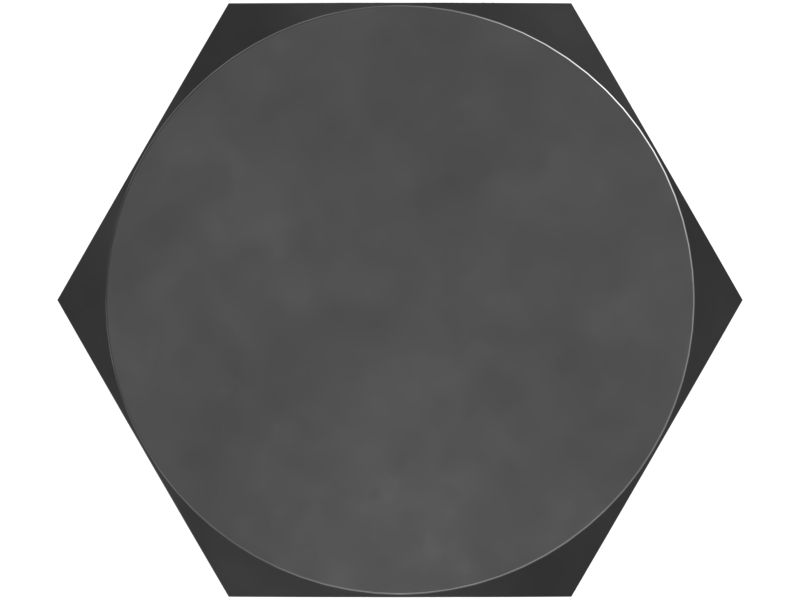 Болт с шестигранной головкой 3/4-10