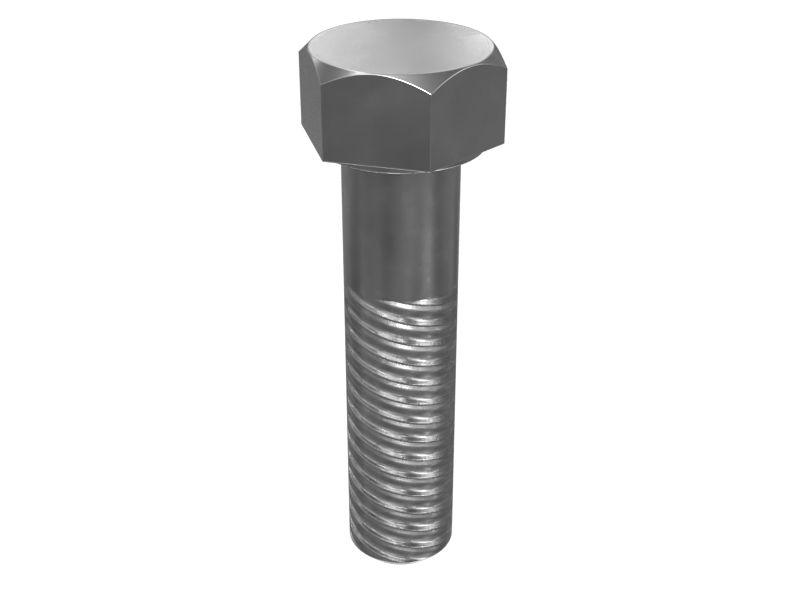 Болт с шестигранной головкой с резьбой M12X1,75