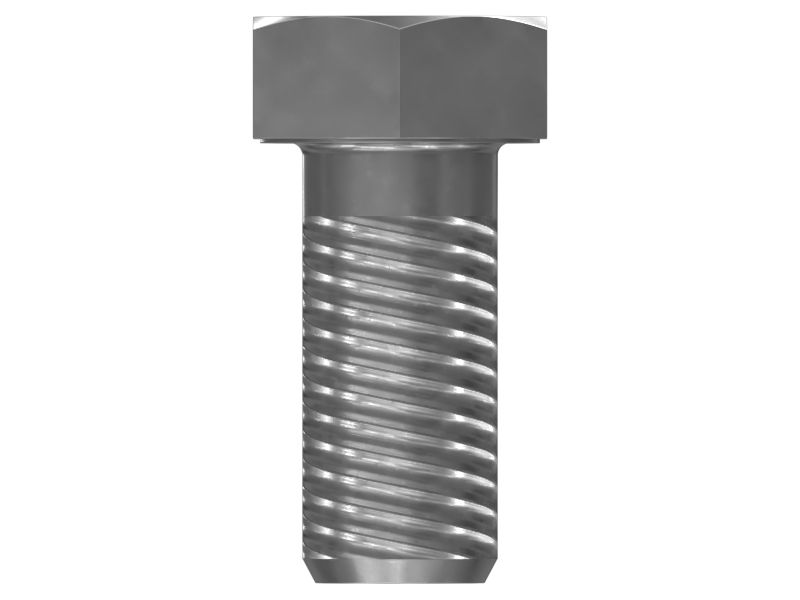 Болт с шестигранной головкой с резьбой M20X2,5