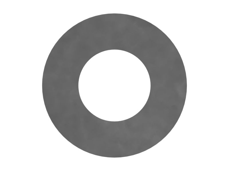 Плоская твердая шайба толщиной 6 мм