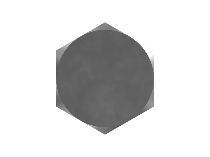 Болт с шестигранной головкой с резьбой M24X3