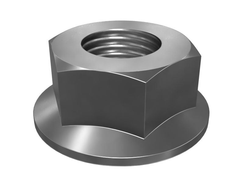 ГАЙКА ШЕСТИГРАННАЯ С ФЛАНЦЕМ