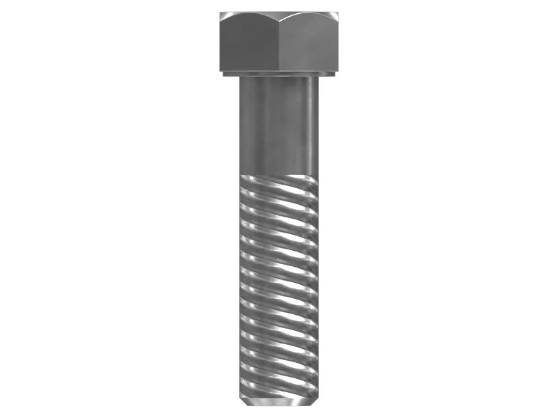 Болт с шестигранной головкой с резьбой M12X1,75