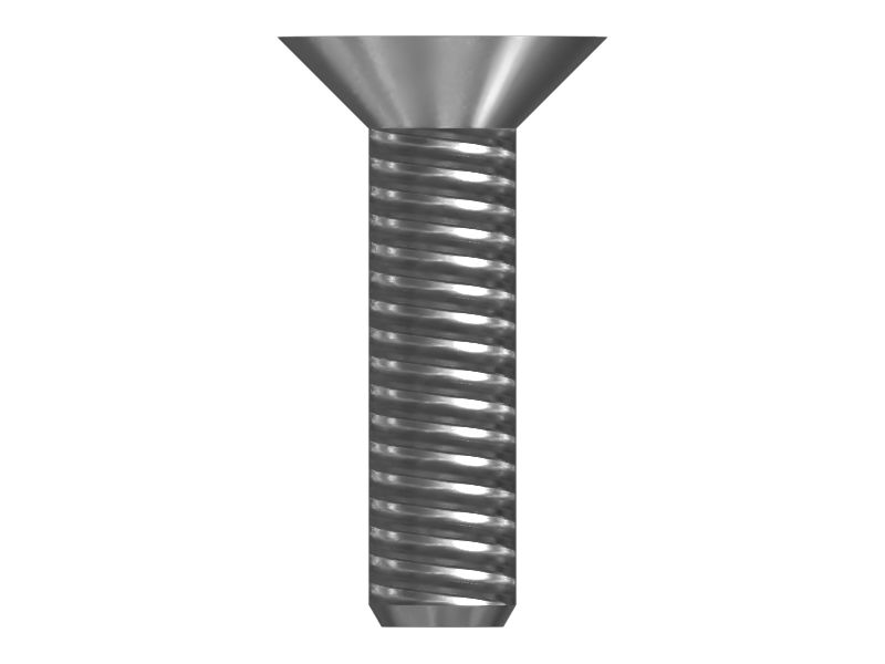 Винт с плоской головкой M10