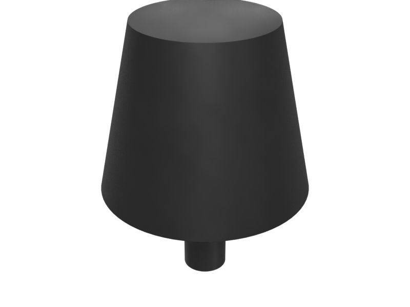 Конический амортизатор длиной 50 мм