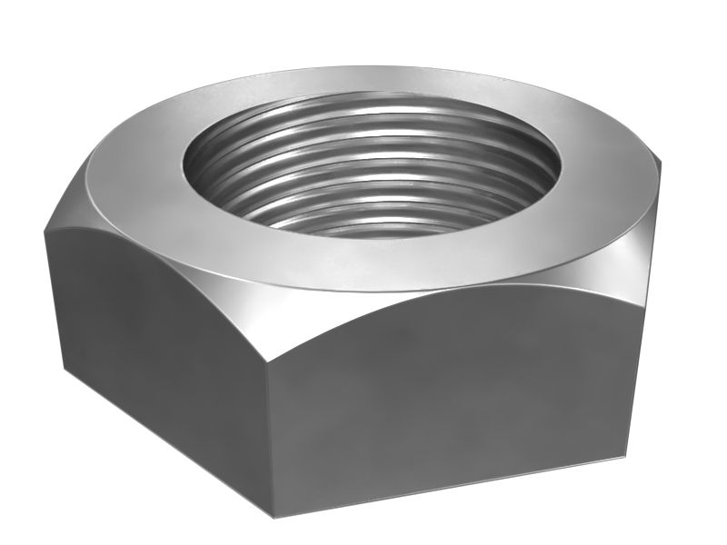 5) 5/8-11 Nylon Insert Lock Nut Thin / Jam / Half thick NTE Series 5/8x11