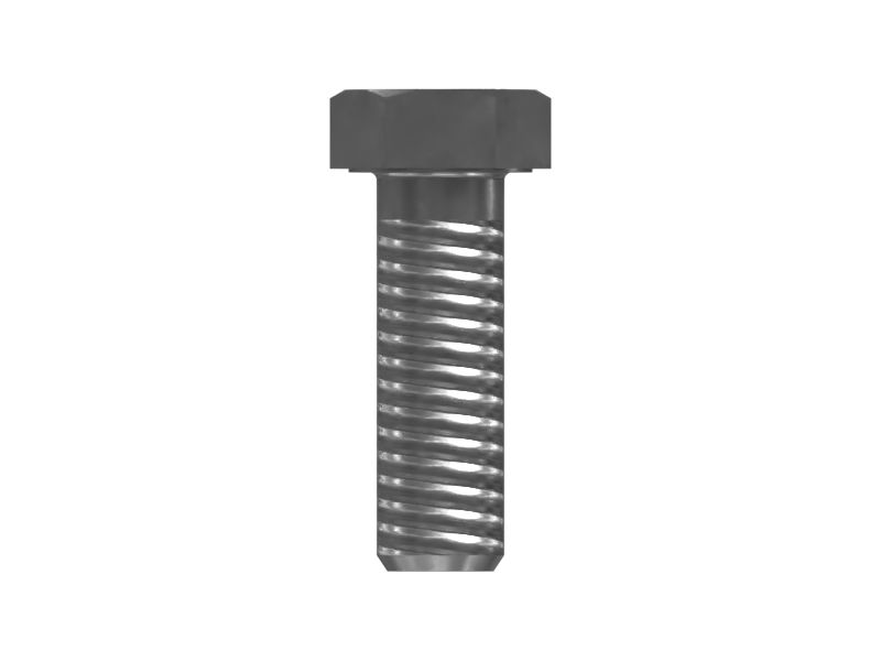 Болт с шестигранной головкой с резьбой M16X2