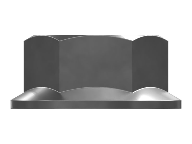 ГАЙКА ШЕСТИГРАННАЯ С ФЛАНЦЕМ